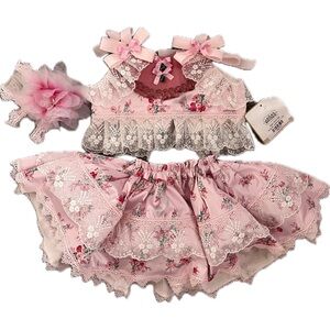 Garden Fairy 3 piece Infant girl set